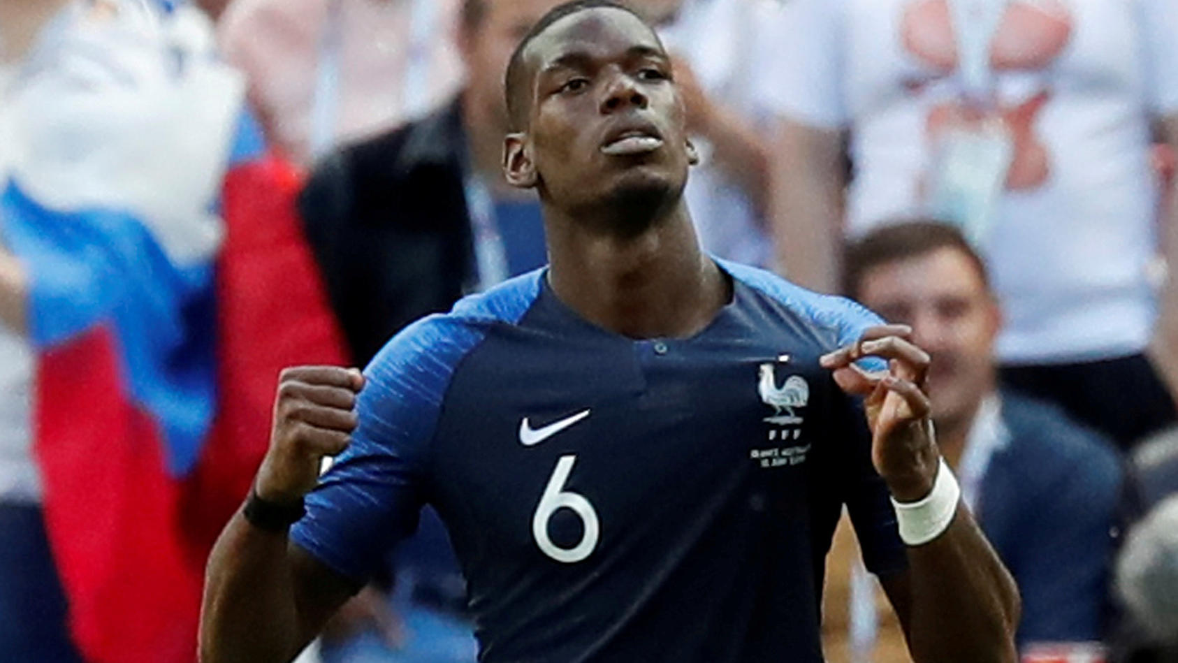 Dass er sein Können nur einmal aufblitzen ließ, reichte Frankreich zum Sieg: Paul Pogba