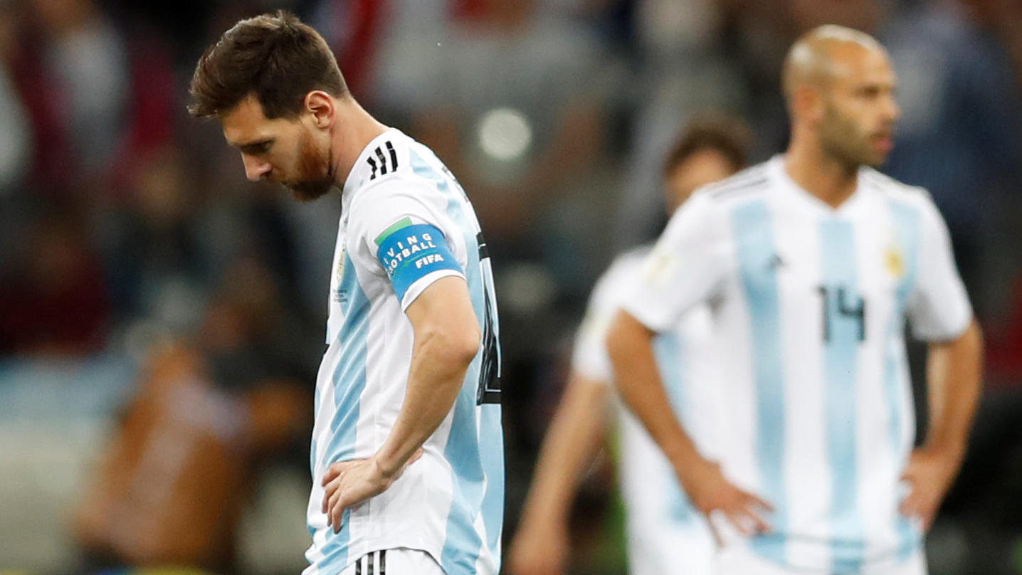 Lionel Messi und Argentinien stehen vor einem Scherbenhaufen
