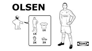 Robin Olsen als IKEA-Bausatz