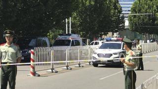 Sprengsatz vor US-Botschaft in Peking explodiert