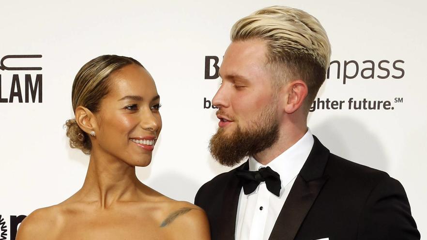 Leona Lewis and Dennis Jauch attend the 25th Annual Elton John AIDS Foundation s Academy Awards Viewing Party at The City of West Hollywood Park on February 26, 2017 in West Hollywood, California. Foto:xD.xBedrosianx/xFuturexImage  