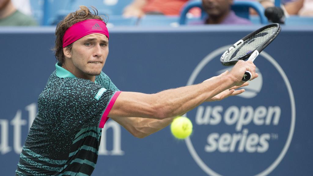 August 15,2018: Alexander Zverev (GER) loses to Robin Haase (NED) 5-7, 6-4, 7-5, at the Western & Southern Open being played at Lindner Family Tennis Center in Mason, Ohio. © /Tennisclix/CSM TENNIS 2018: Western & Southern Open Aug. 18 PUBLICATIONxI