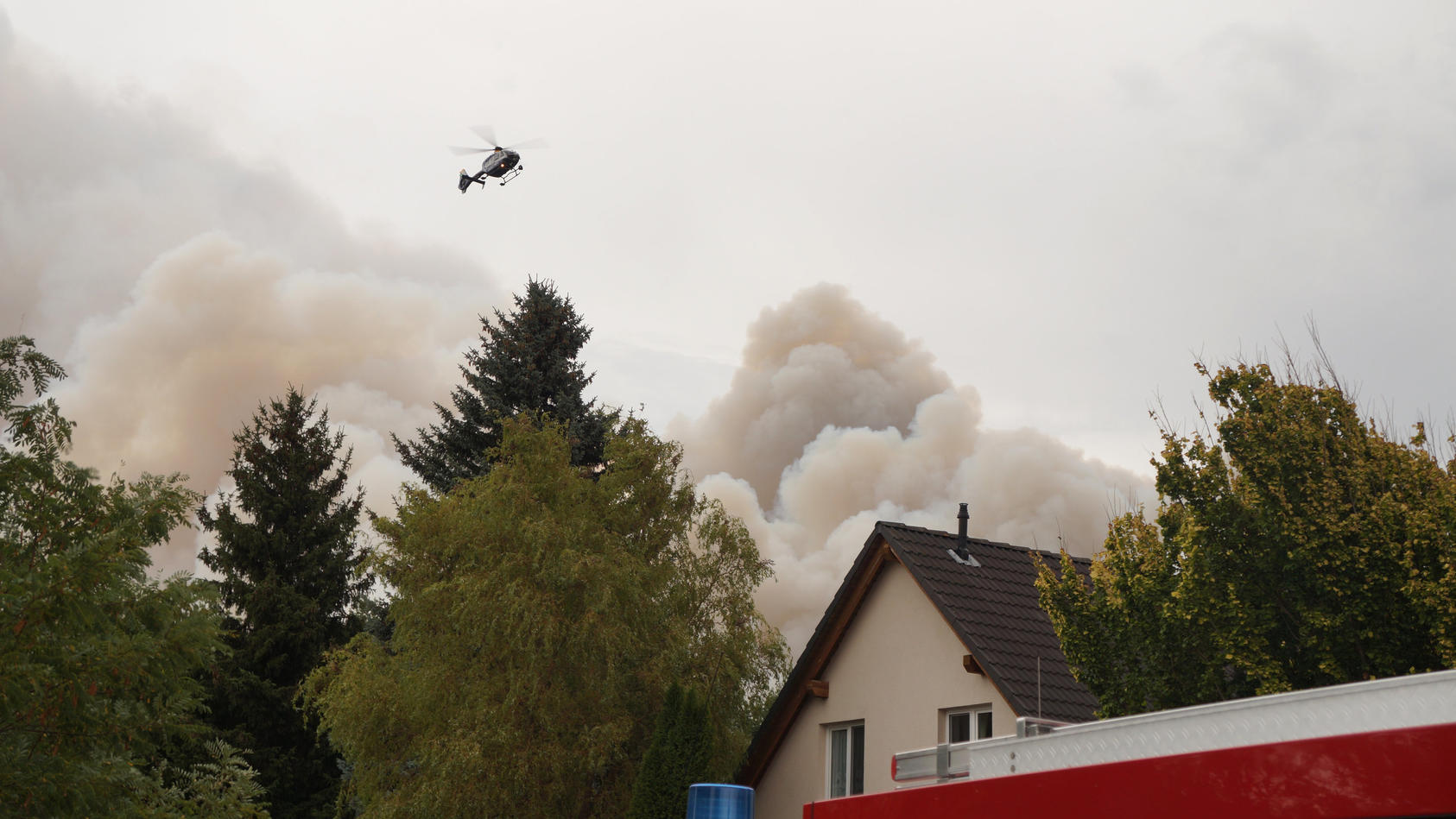 Waldbrand in Brandenburg