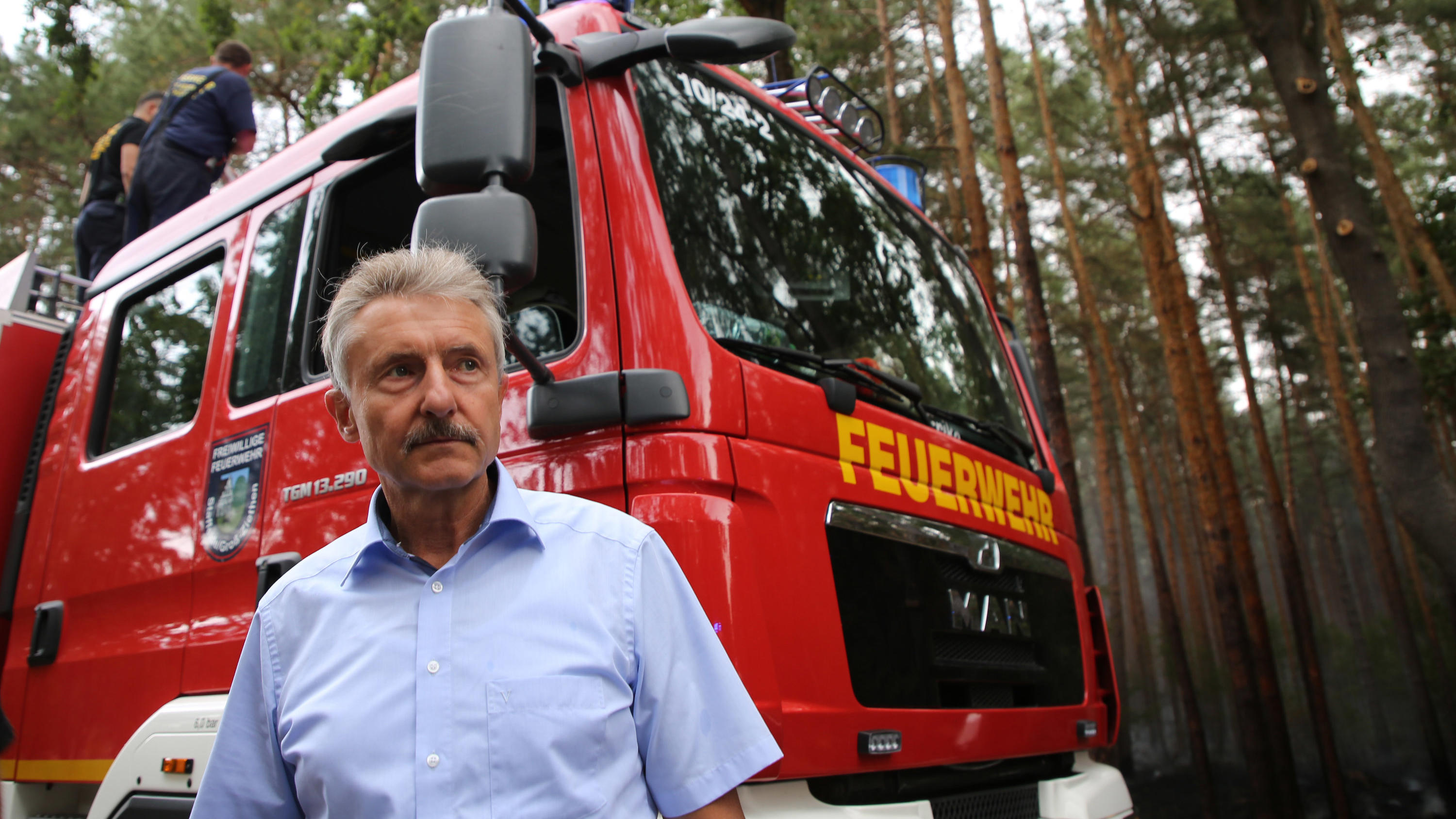 Waldbrand in Brandenburg