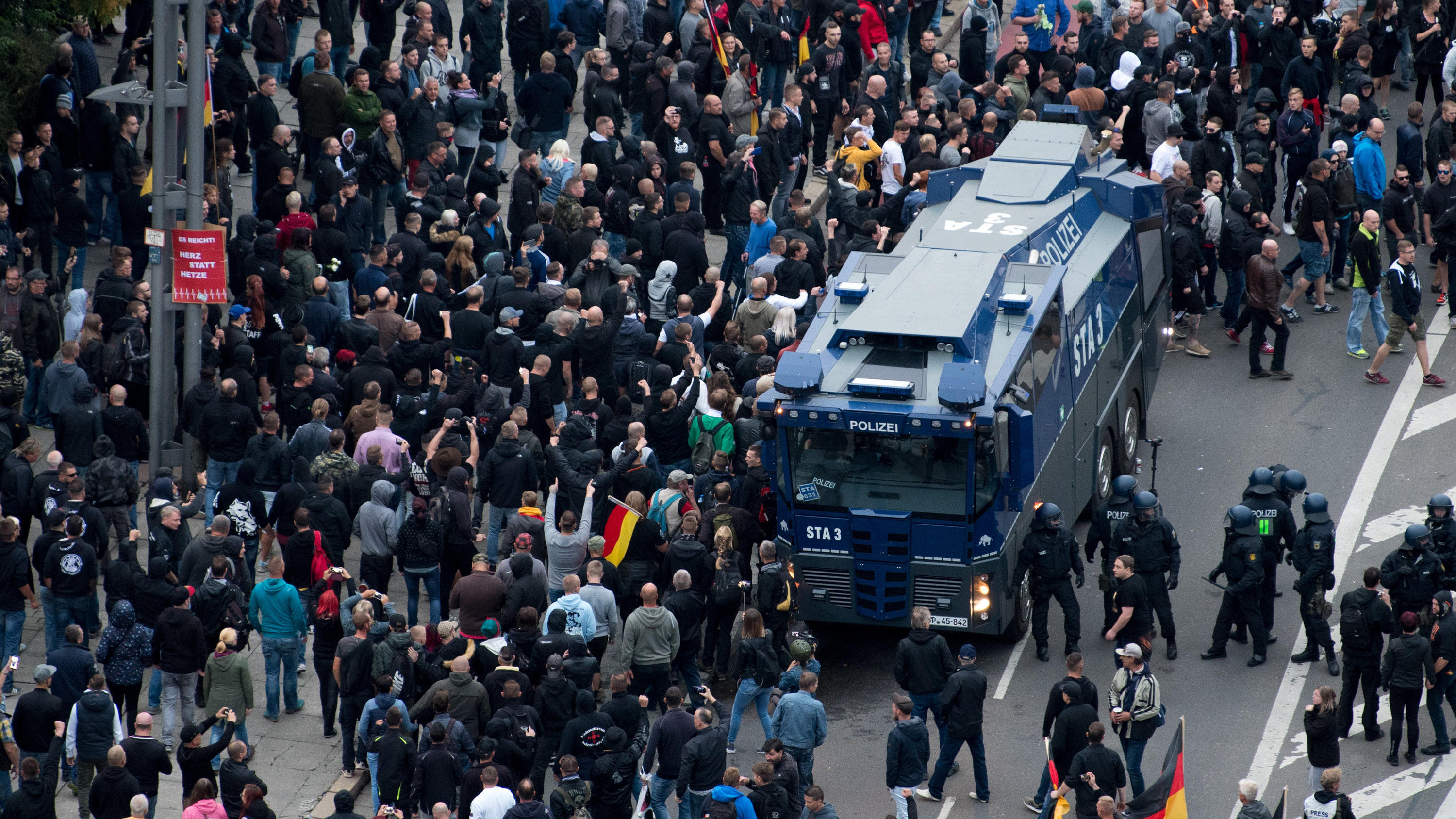 Proteste in Chemnitz