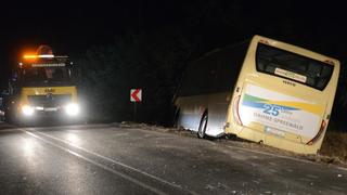Unfall mit Linienbus in Brandenburg