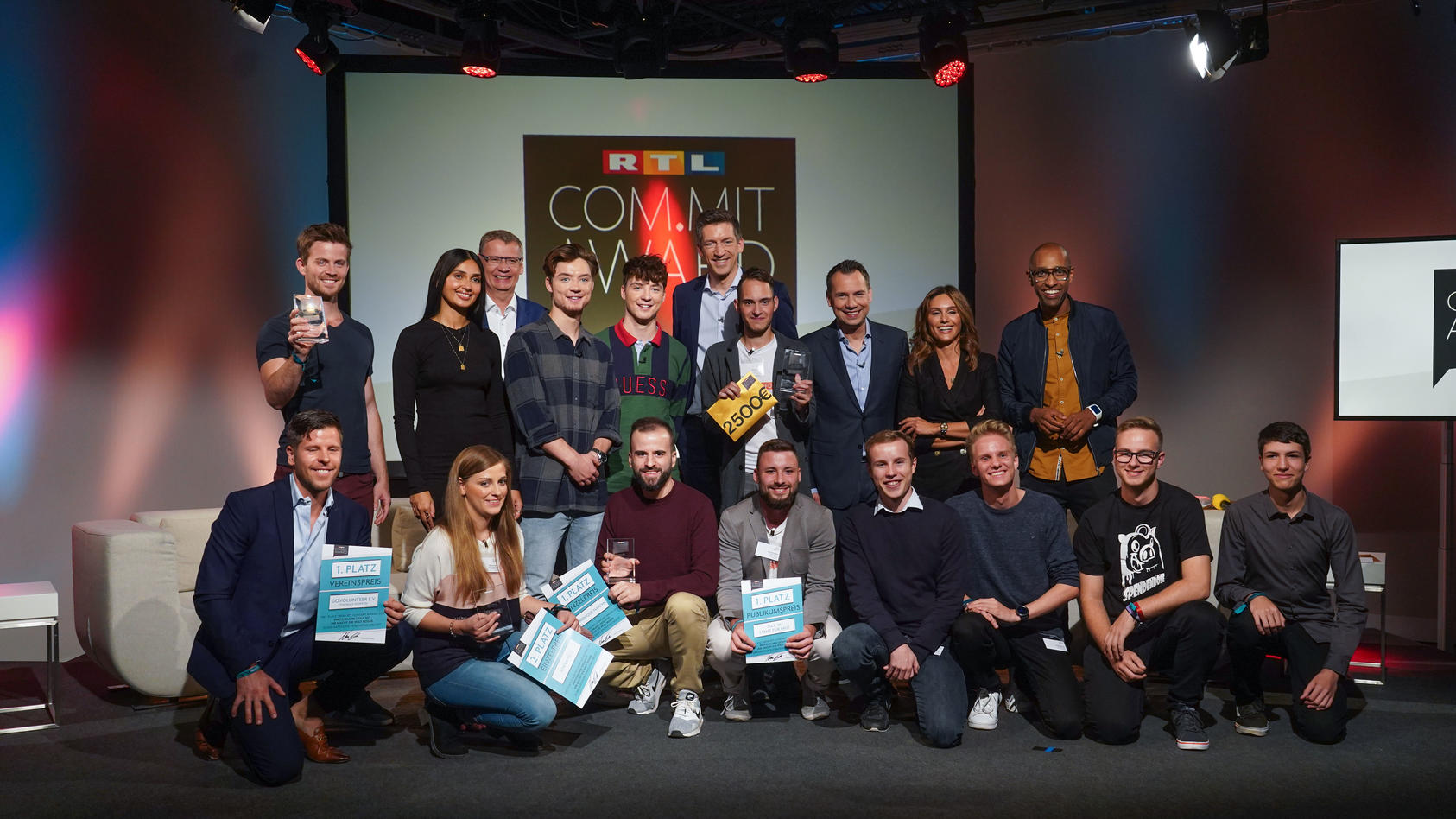 Die Gewinner des RTL Com.mit Awards 2018