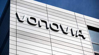 Schriftzug auf Vonovia-Firmenzentrale