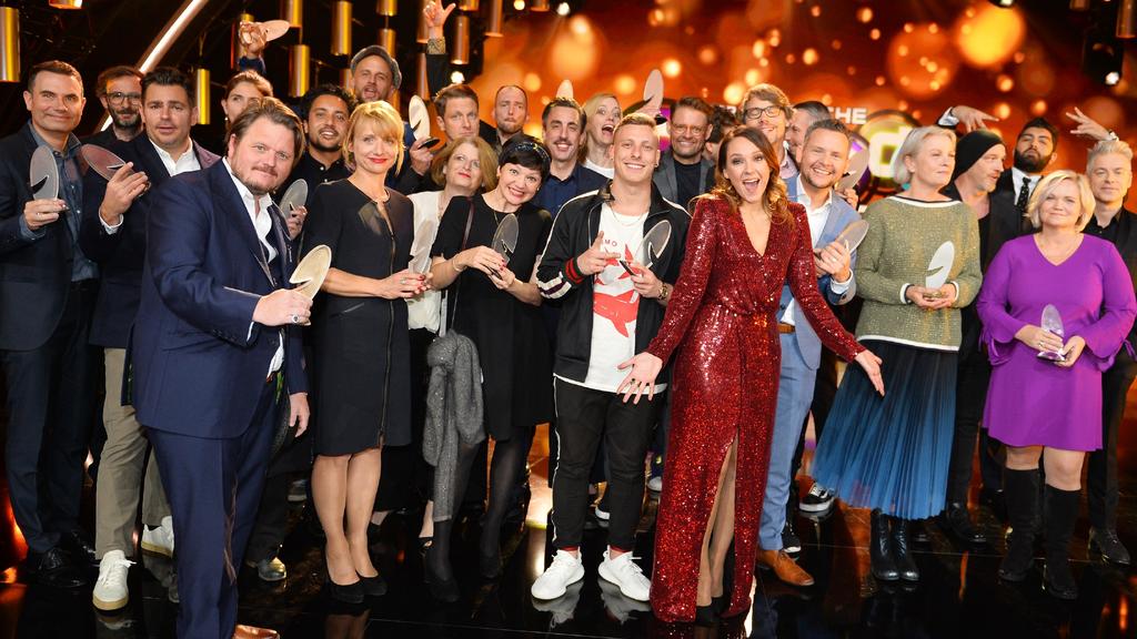 Die Gewinner des Comedypreises 2018.