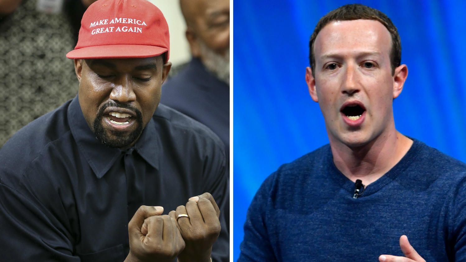 Kanye West und Mark Zuckerberg sind echte Karaoke-Kings.