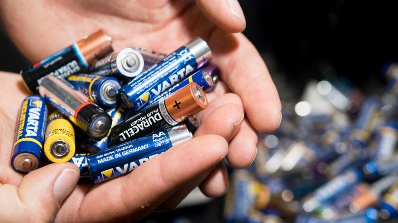 Rückgabe von alten Batterien