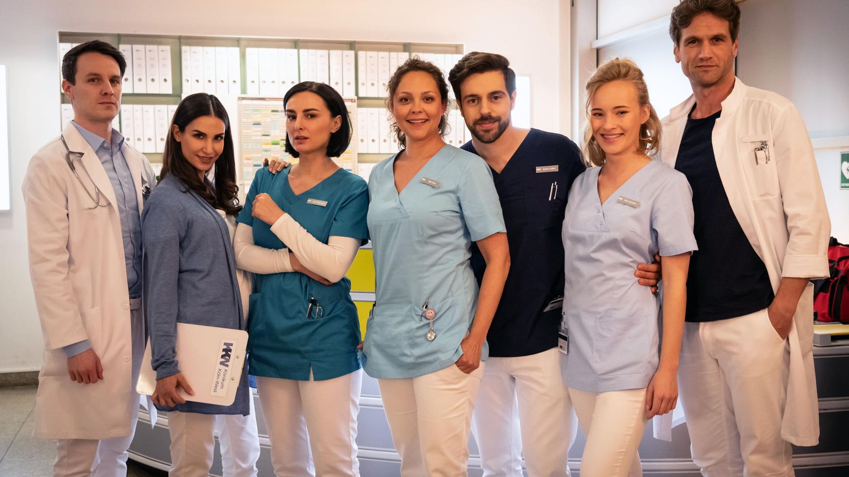Heute haben die Dreharbeiten zur neuen RTL-Medical-Serie "Nachtschwestern" begonnen.