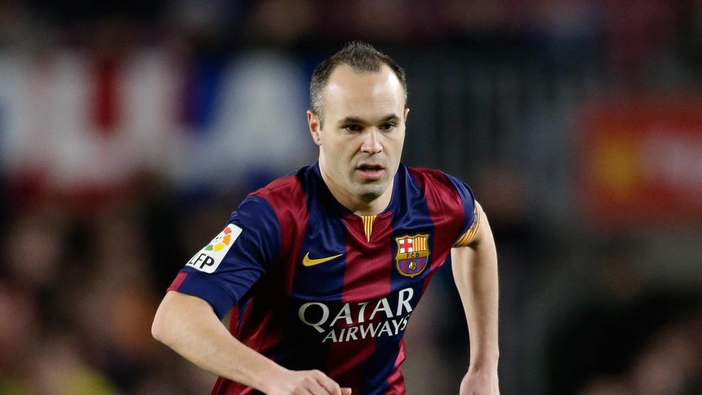 Andres Iniesta of FC Barcelona Barca during the Copa del Rey match between FC Barcelona and Villarreal at Camp Nou on february 11, 2015 in Barcelona, Spain FC Barcelona v Villarreal Copa del Rey 2014/2015 xVIxLaurensxLindhoutxIVx PUBLICATIONxINxGERxS