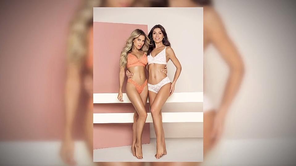 Sylvie und Tahnee shooten die neue Kampagne.