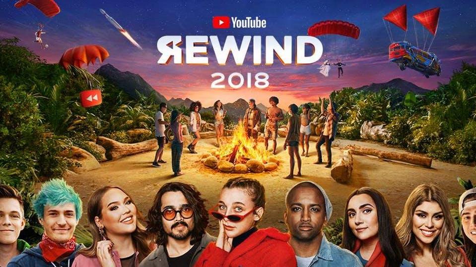 Startbild vom Youtube-Rewind-Video 2018