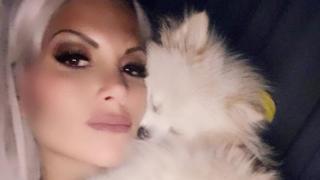 Sophia Vegas mit ihrem geliebten Hund Barney