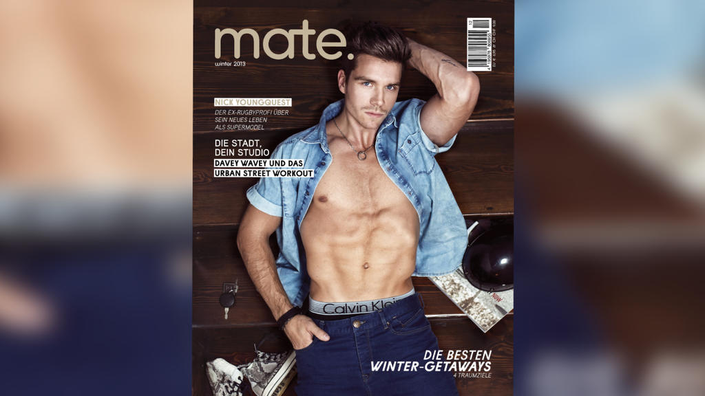 Thomas Seitel auf dem Cover des "mate"-Magazins im Jahr 2013