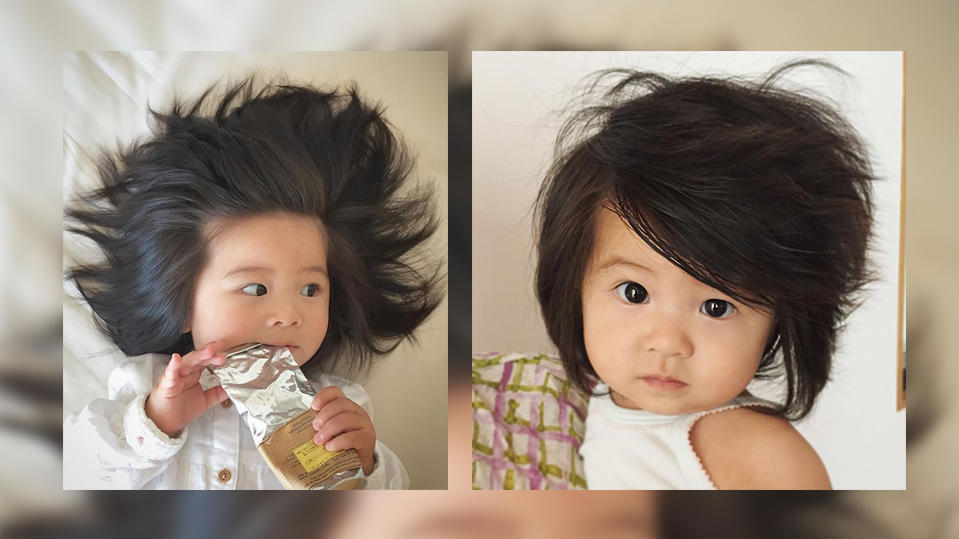 Auf Instagram hat die kleine Chanco bereits Hunderttausende Follower. Jetzt landete das Kleinkind mit den vielen Haaren einen lukrativen Werbedeal.