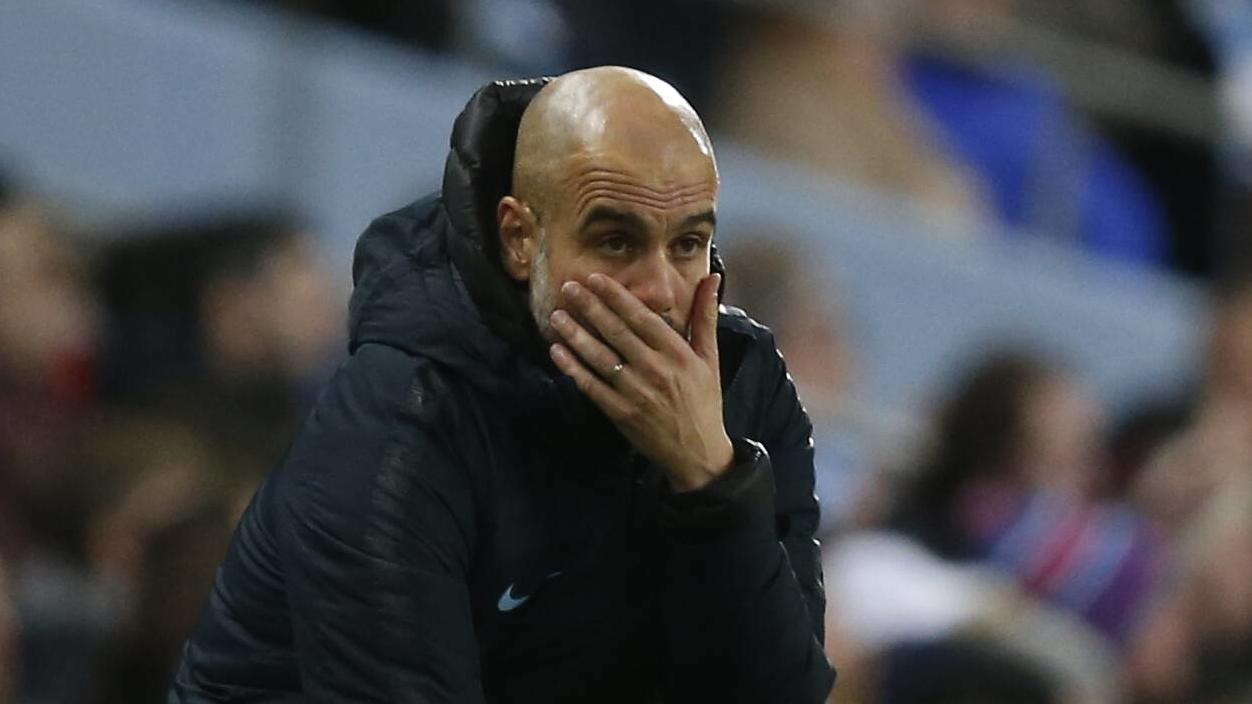 Josep Guardiola manager of Manchester City during the Premier League match at the Etihad Stadium, Manchester. Picture date: 14th January 2019. Picture credit should read: Andrew Yates/Sportimage PUBLICATIONxNOTxINxUK _AY29812.JPG  