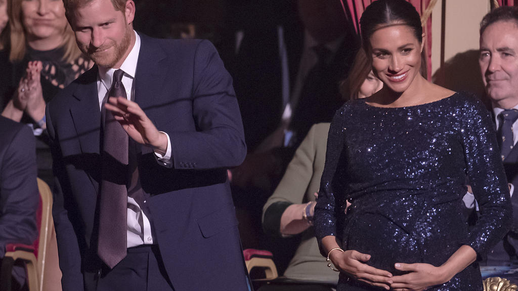 Prinz Harry und Herzogin Meghan in der Royal Albert Hall in London
