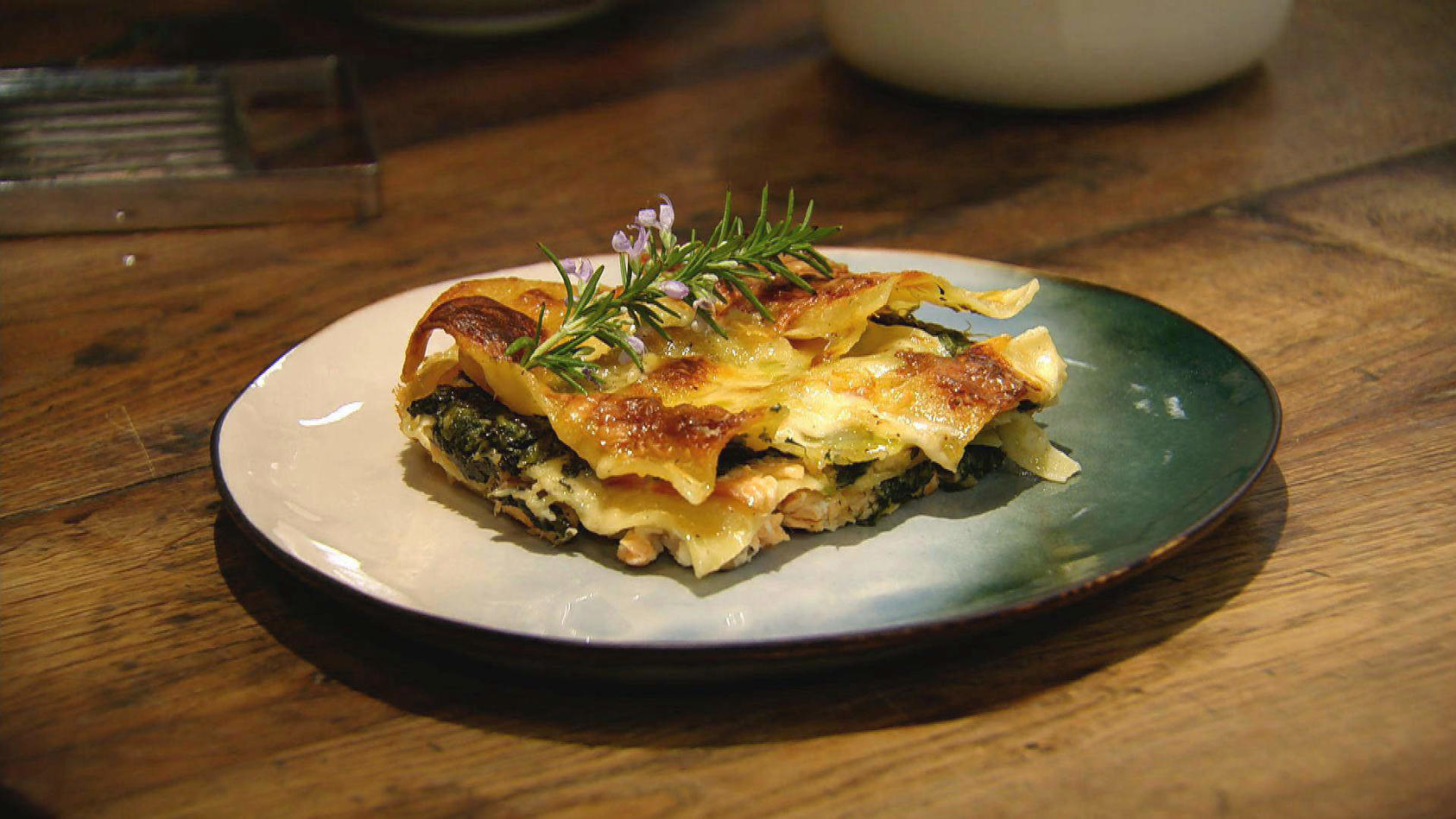 Lachs-Spinat-Lasagne: Hauptgericht von Ronny Loll