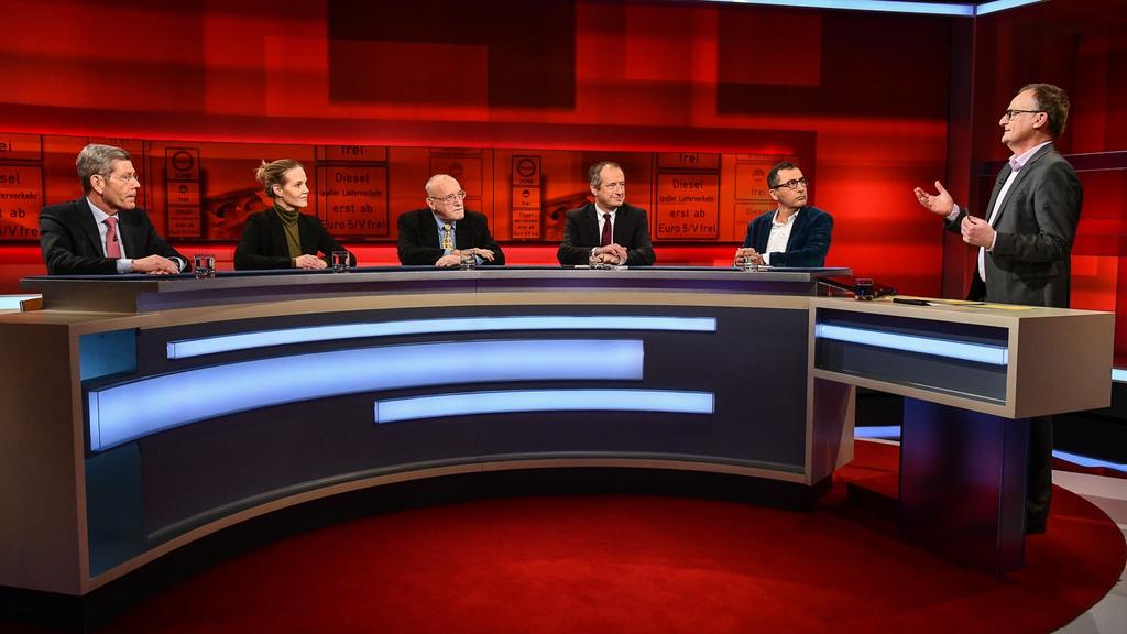 Die Talk-Runde bei "Hart aber fair"
