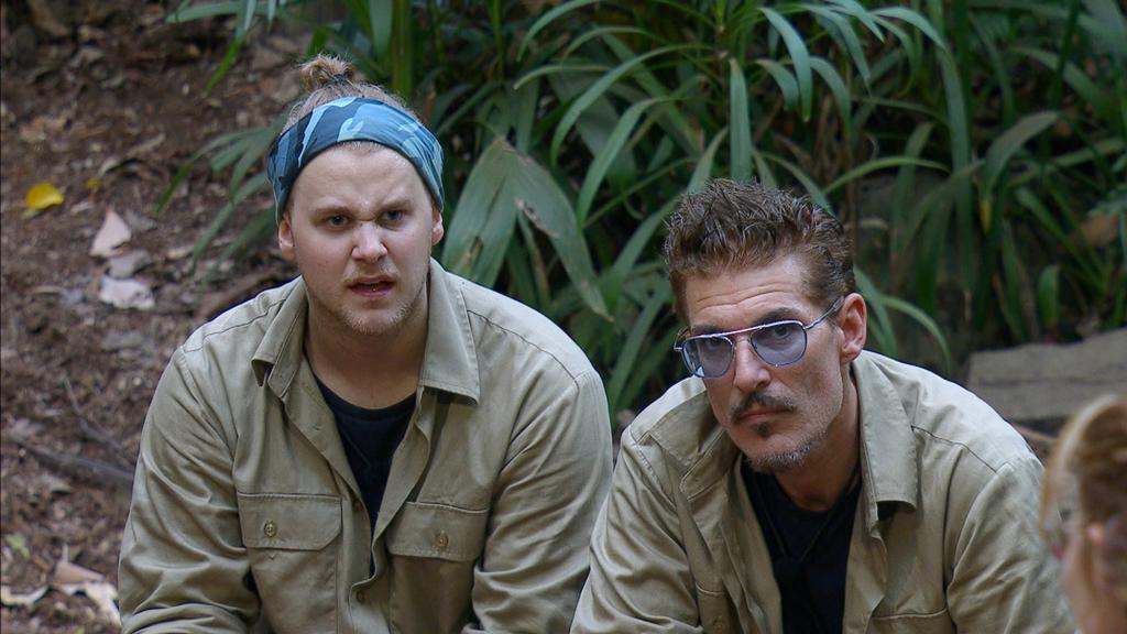 Ich bin ein Star - Holt mich hier raus: Tag 12 im Dschungelcamp. Felix van Deventer und Chris Töpperwien