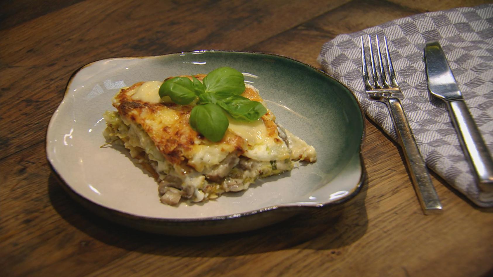 Wirsing-Pilz-Lasagne: Hauptgericht von Meta Hiltebrand