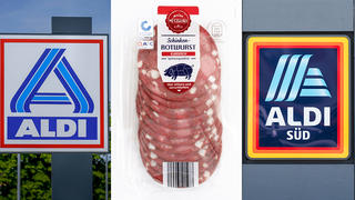 Aldi ruft die "Schinken-Rotwurst" des Herstellers "Wiltmann" wegen einer möglichen Listerien-Belastung zurück.