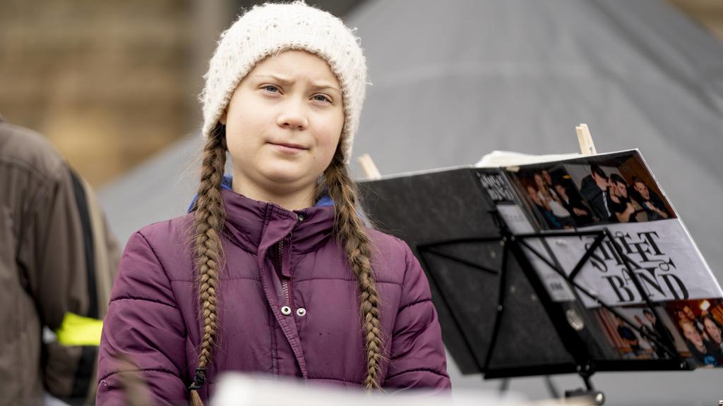 Vorbild der "FridaysForFuture"-Proteste ist die  schwedische Aktivistin Greta Thunberg.