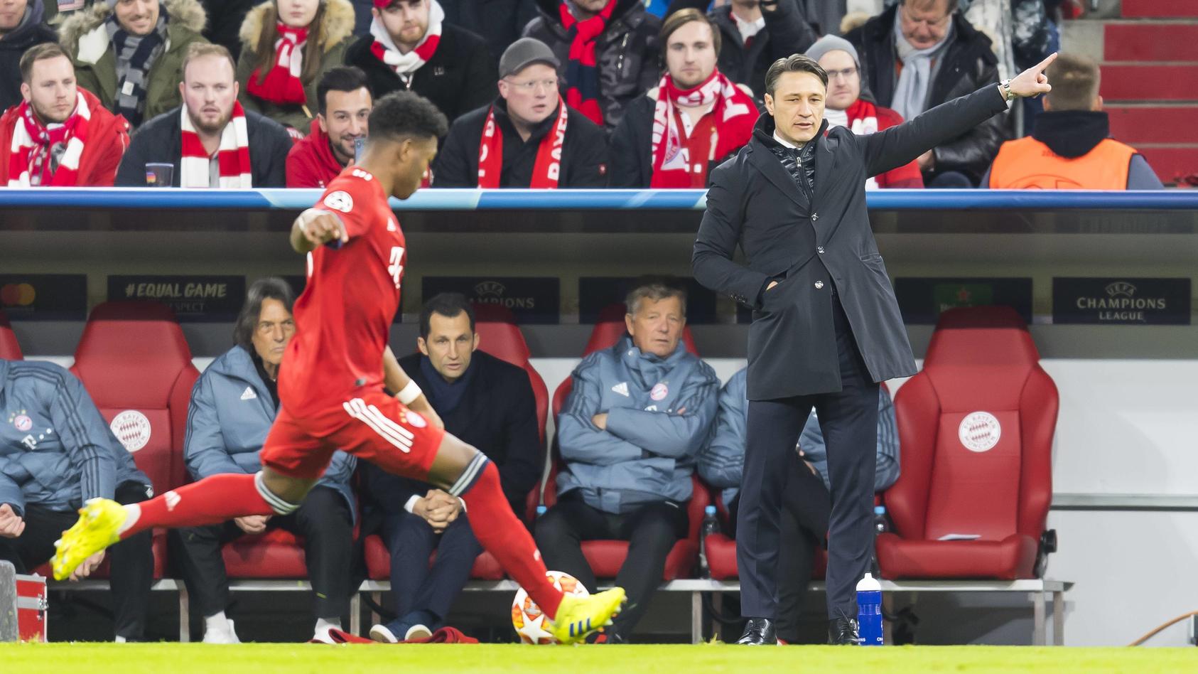 Nach dem CL-Aus will Kovac mit den Bayern den Liga-Titel holen.