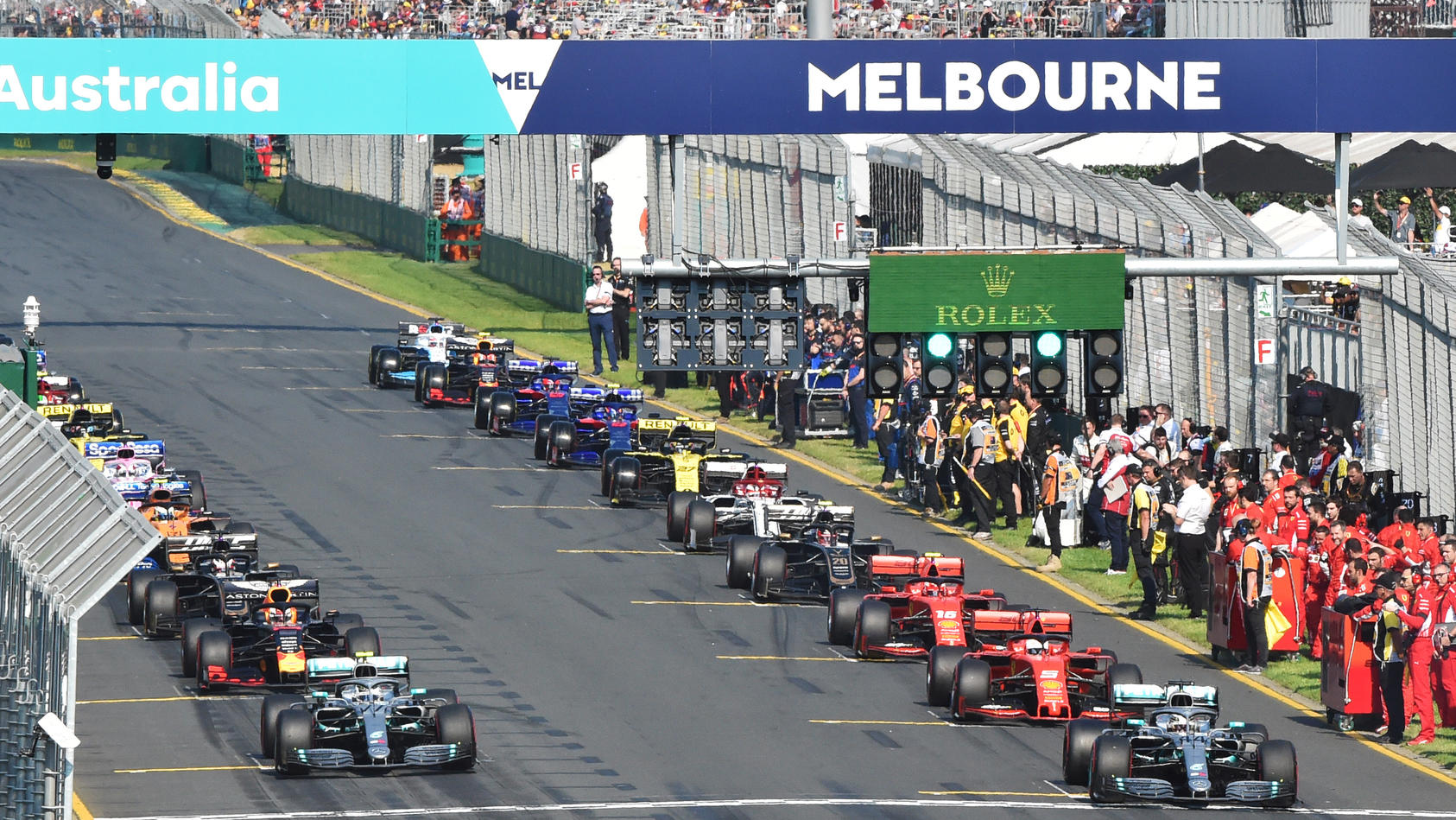 orkester redaktionelle knoglebrud Formel 1: Australien-GP findet bis 2025 in Melbourne statt