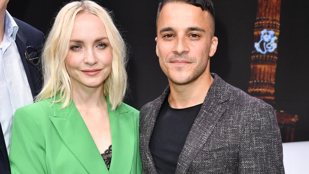 Janin Ullmann with Ehemann Kostja Ullmann beim Evoque X Berlin Event at den Bridge Studios. Berlin, 03.28.2019 *** Janin Ullmann with Ella's husband Kostja Ullmann at the Evoque X Berlin event in the Bridge Studios Berlin 03.28.2019 Photo: xF.xKernx / xFuturexIm