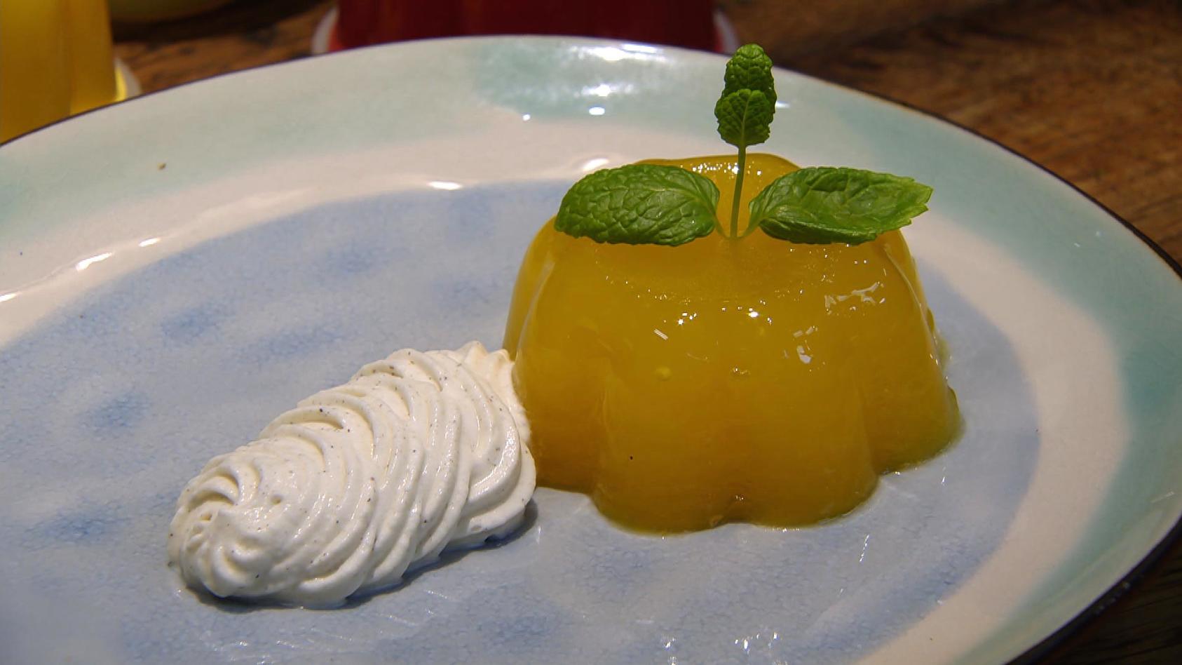 Orangen-Wackelpudding: Dessert von Ludwig Heer