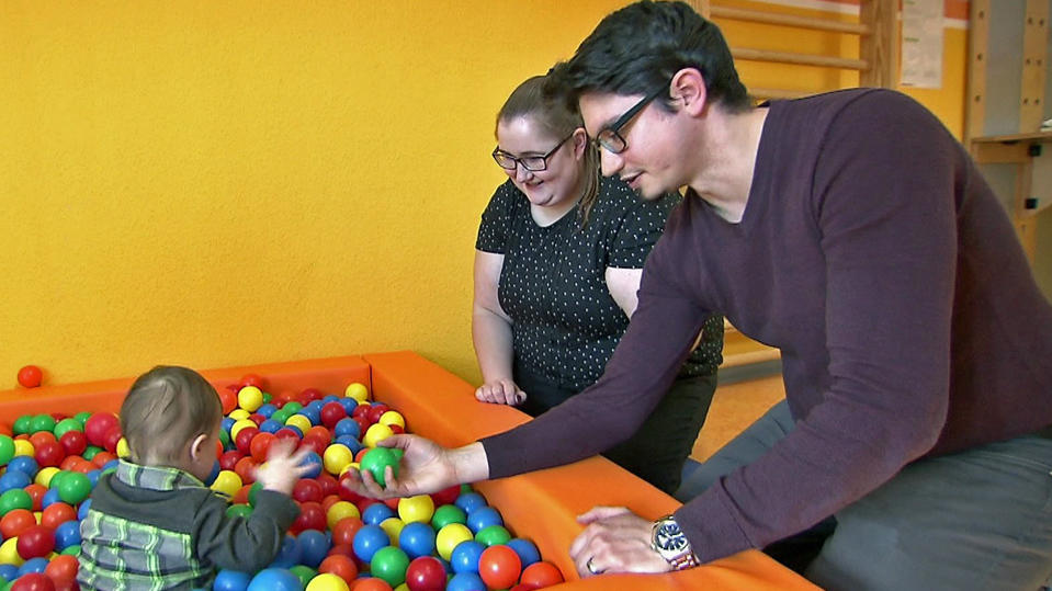 Adrian, Stefanie Laukner und Markus Schreiber
