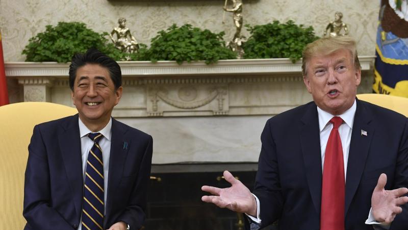Donald Trump und Shinzo Abe