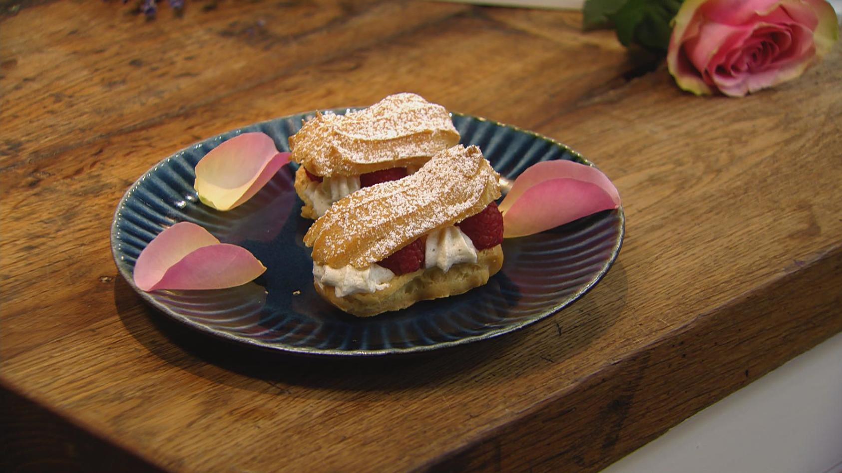 Himbeer-Eclairs: Dessert von Andrea Schirmaier-Huber