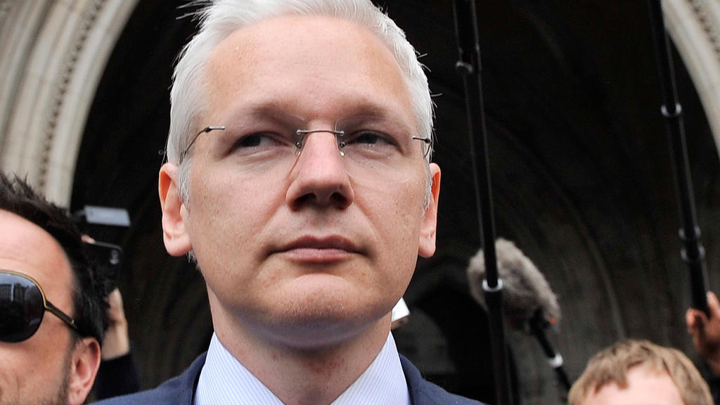 Julian Assange lebte seit 2012 in der ecuadorianischen Botschaft in London.