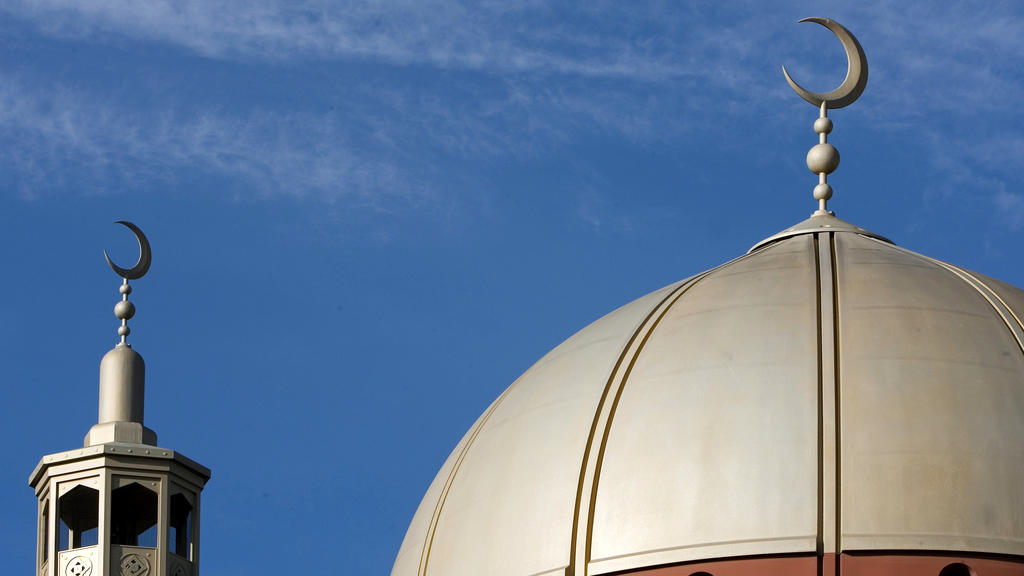 Moschee mit Minarett in Ost-London