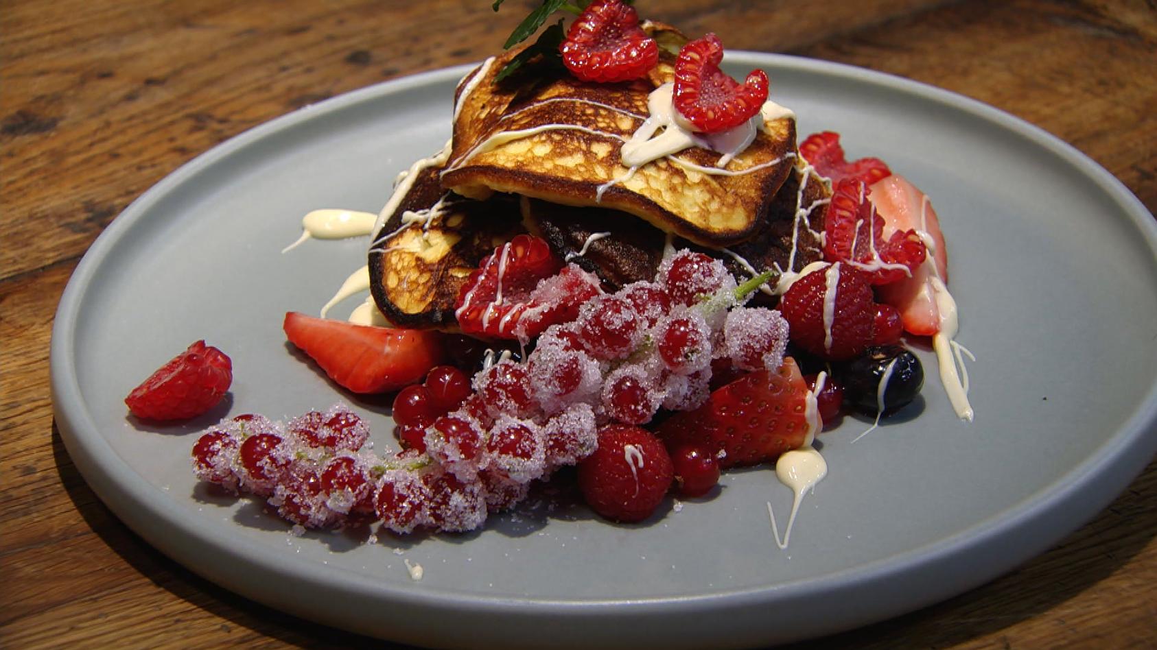 Ricotta-Küchlein mit Beeren: Dessert von Meta Hiltebrand und Ludwig Heer