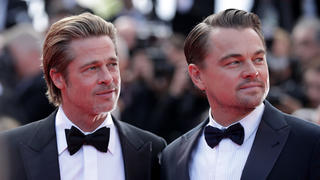 CANNES, FRANCE - MAY 21: Brad Pitt and Leonardo DiCaprio attend the screening of "Once Upon A Time In Hollywood" during the 72nd annual Cannes Film Festival on May 21, 2019 in Cannes, France. (Photo by Andreas Rentz/Getty Images)