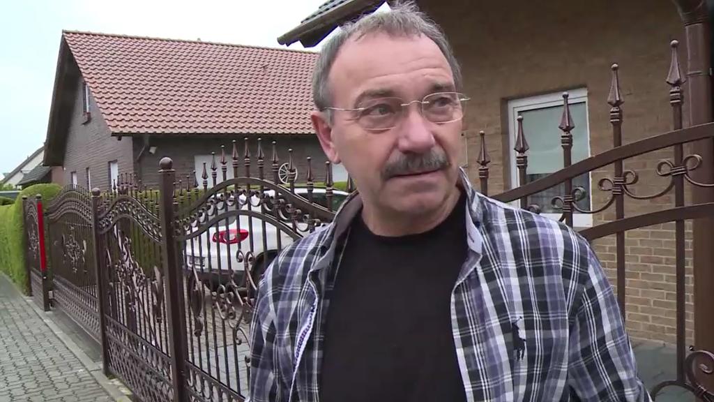Markus Martczsak wohnt auch in dem kleinen Ort in Niedersachsen.