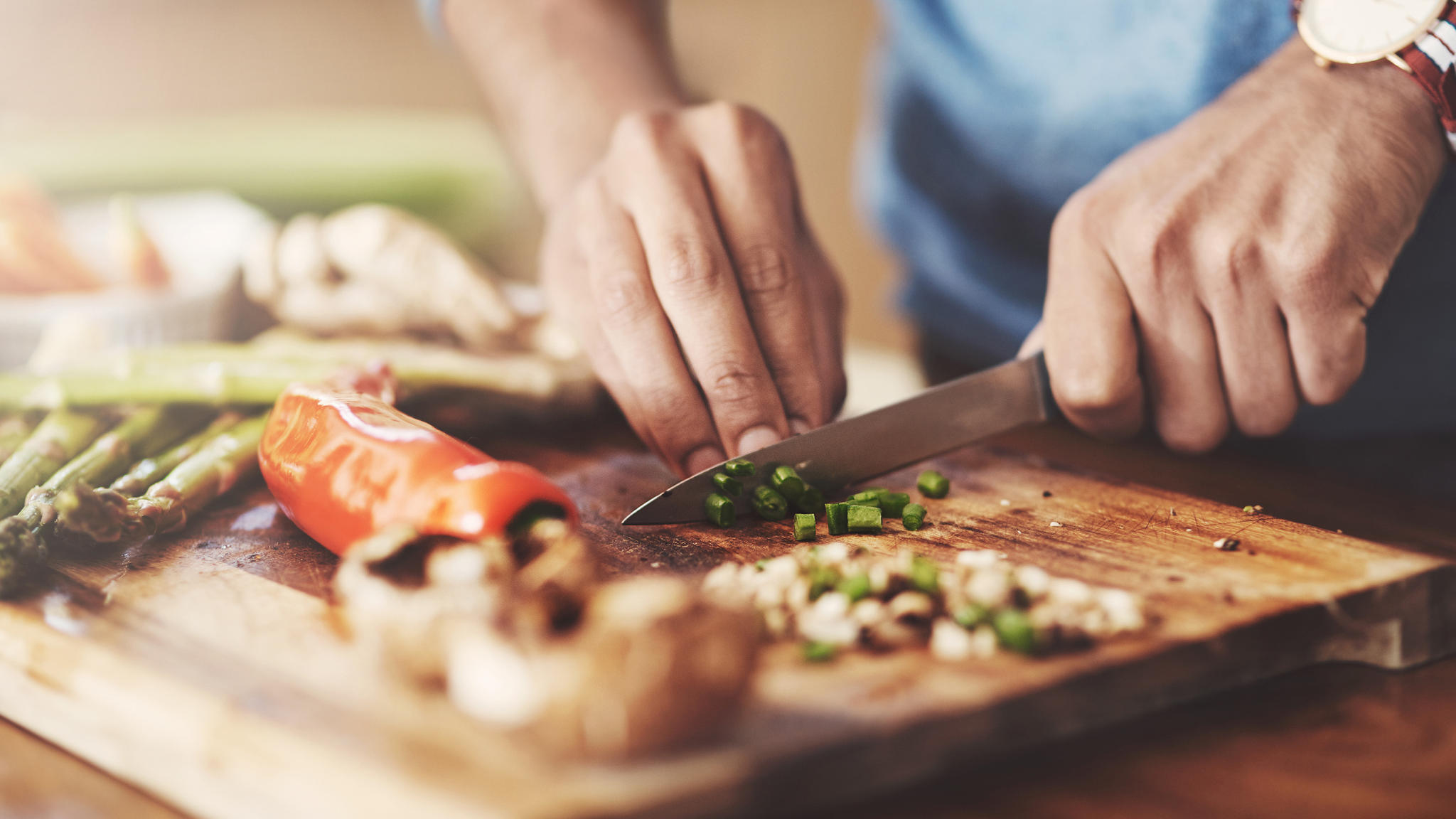 Mit guten Messern macht das Kochen direkt mehr Spaß.