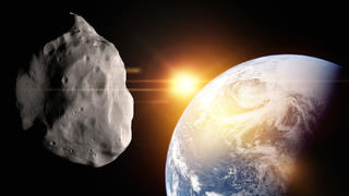 1999 KW4 ist unterwegs zu uns: Mit irrer Geschwindigkeit kommt der Riesen-Asteroid auf uns zugerast.