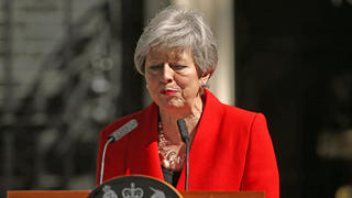 Theresa May kündigte ihren Rücktritt als Parteivorsitzende zum 7. Juni 2019 an.