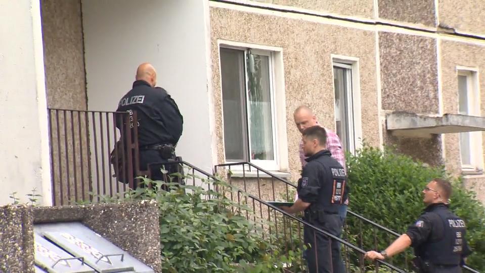Polizisten in Potsdam.