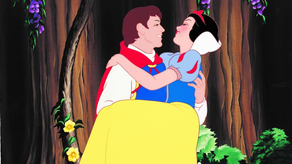 Schneewittchen und der Prinz. Kinostart:Feb.1950 und April 1992