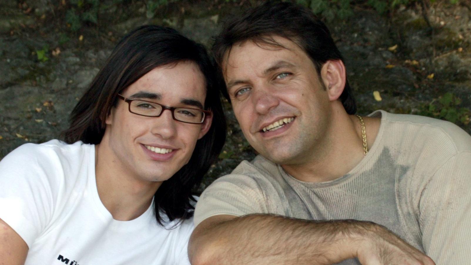 Daniel Küblböck und sein Vater Günther.