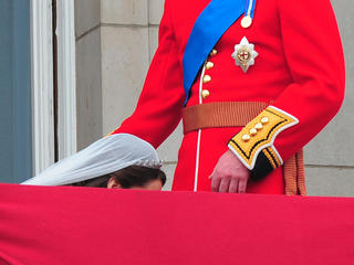 Duke and Duchess of Cambridge, Buckingham Palace, London, UK.