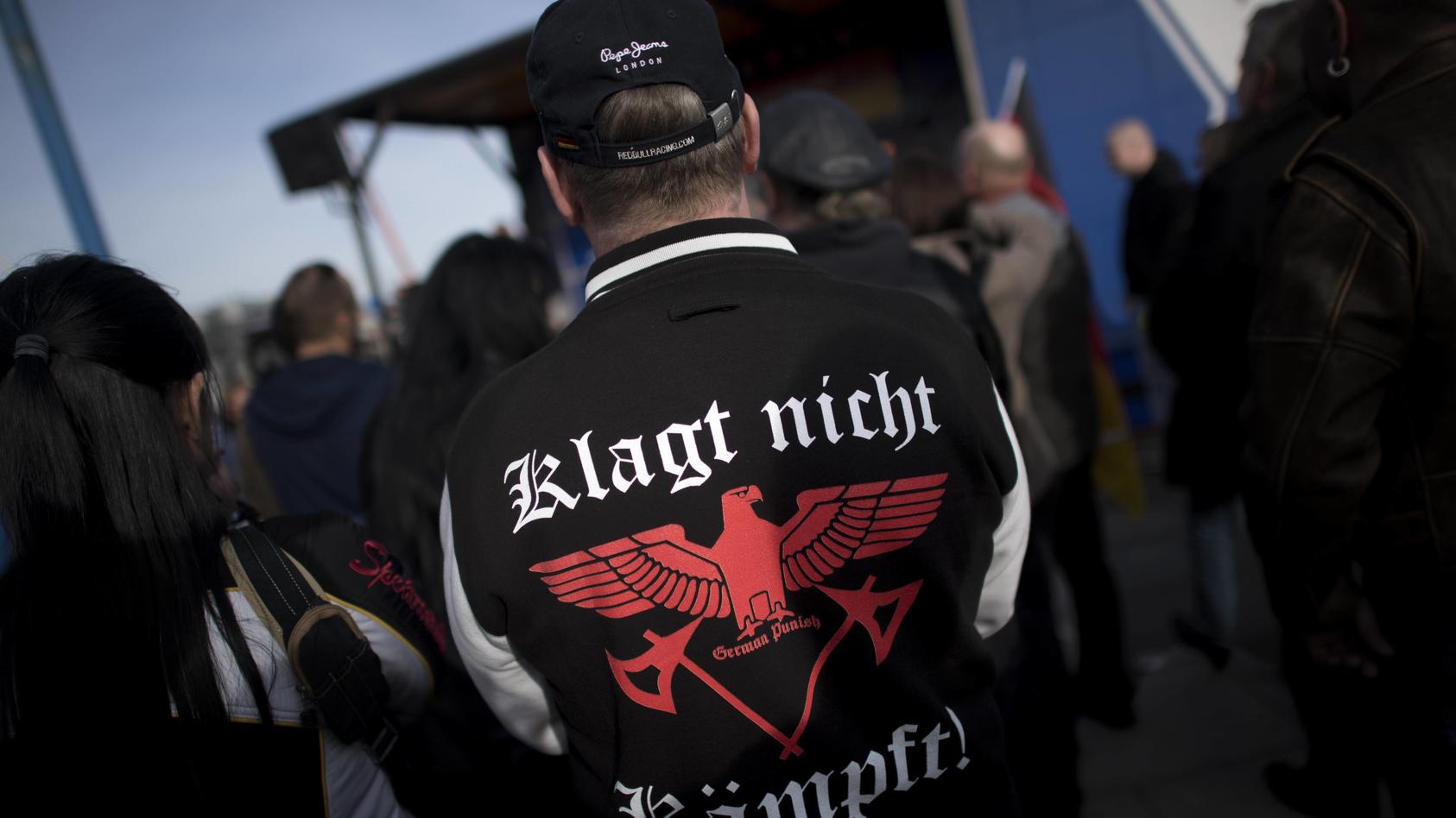 Die Zahl der Rechtsextremisten erreicht in Deutschland einen neuen Höchststand.